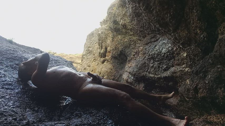amateur beach exhibitionism male masturbation masturbating nudist outdoor underwater