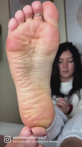 babe foot fetish foot licking soles clip