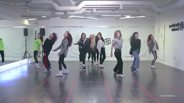 Butterfly LOONA [ANIMATED] Dance Practice