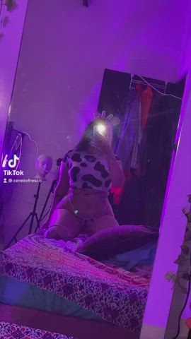 Amateur Babe Booty Cowgirl Streamate TikTok clip