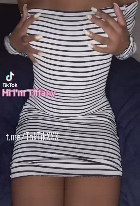 Ass Ass Spread Babe Ebony Pussy Small Tits TikTok Twerking clip