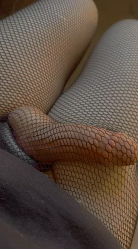 cock fishnet girlcock trans-girls clip