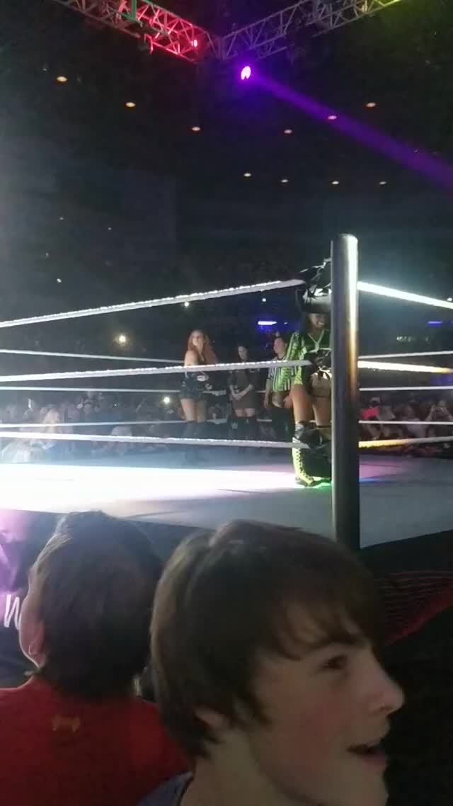 Becky and Naomi Dance to Asuka's Theme