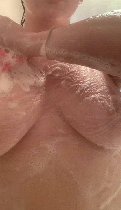 Big Tits Shower Soapy clip