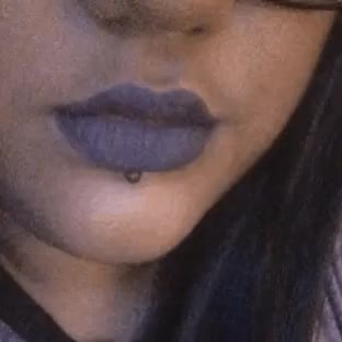 Lips Lipstick Lipstick Fetish Pierced Piercing clip