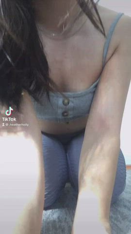 amateur natural tits teen tiktok clip