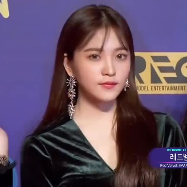 171201 레드벨벳 아이린 Red Velvet Yeri Wave Red Carpet 2017 MAMA in Hong Kong