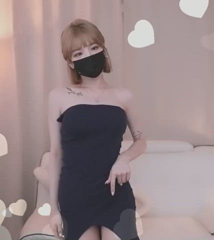 Asian Dancing Fake Boobs Fake Tits Korean Tease Teasing clip