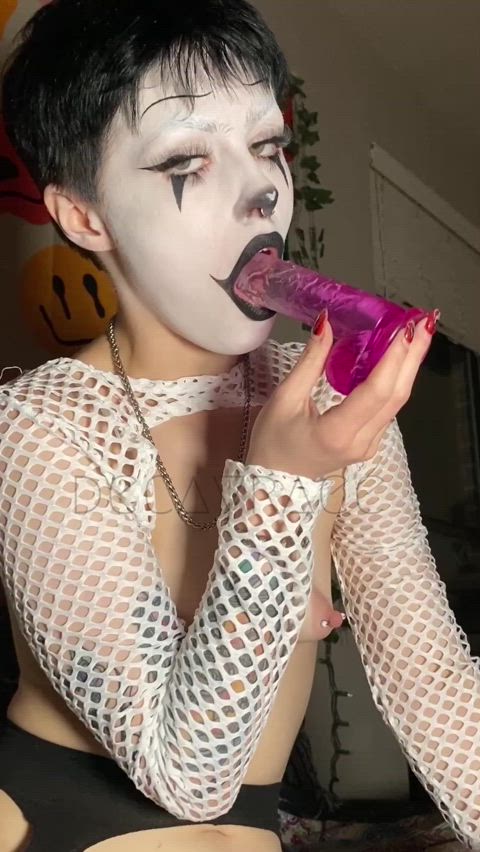 amateur blowjob clown clown girl homemade natural tits onlyfans pornstar clip