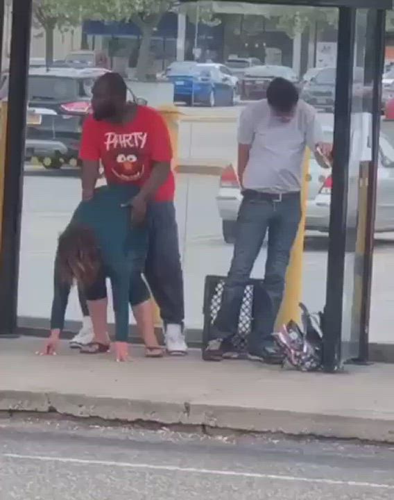 Fuck in Bus Station