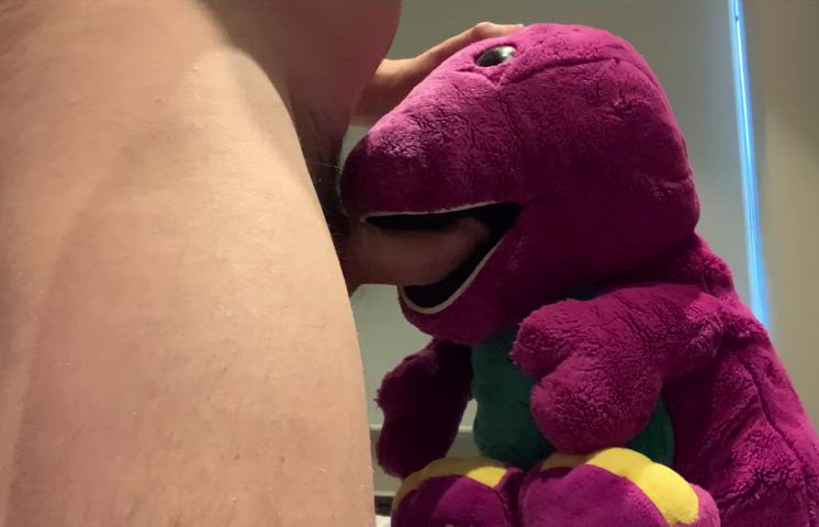Barney loves when I give him my cock