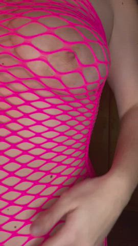 ass babe big tits brunette fishnet onlyfans clip