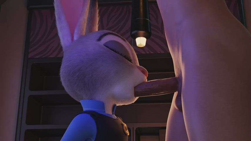 Animation Blowjob Bunny Licking Police clip