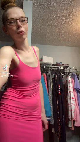 clothed dress small tits tiktok clip