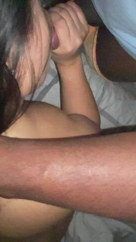Interracial with a phat ass