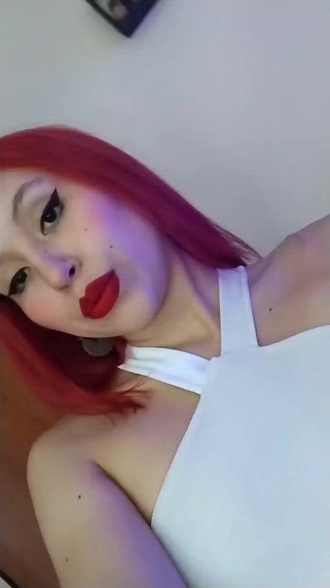 domination femdom lips mistress red hair sensual clip