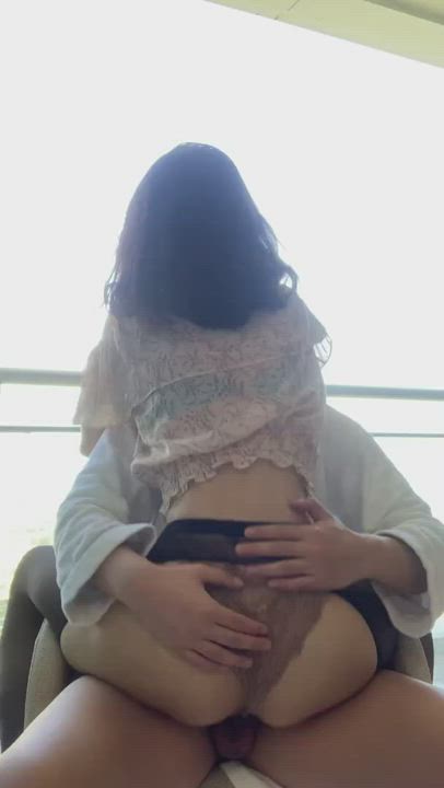Asian Riding Wife Porn GIF by chondven02