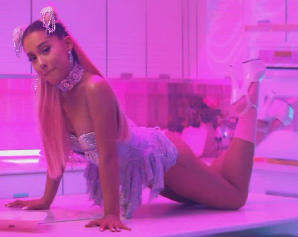Ariana Grande in this music video…