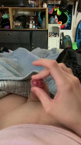 ejaculation gay male masturbation penis solo twink clip