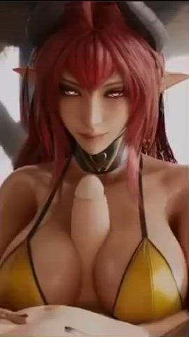 3D Animation Big Tits Bikini Hentai Rule34 Titty Fuck clip