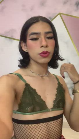 dancing gay latina lingerie trans clip