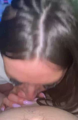 Sucking cock is my favourite and getting a facial ??