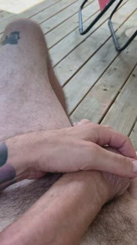 Dick on the deck