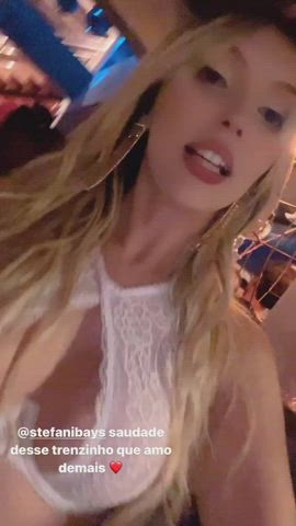 blonde boobs brazilian clip