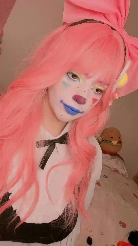 clown girl cute thick clip