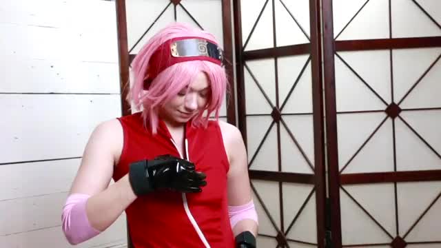 Sakura Haruno being a tease from Naruto by Plumdahlia