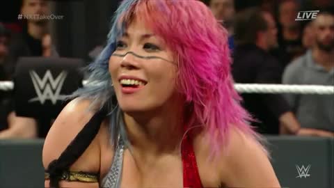 Asukas tits from NXT Takeover