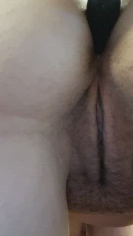 amateur anal anal play ass big ass buttplug homemade masturbating object insertion