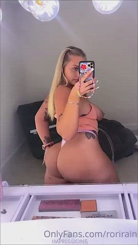ass big ass big tits blonde booty jiggling pawg shaking thick clip