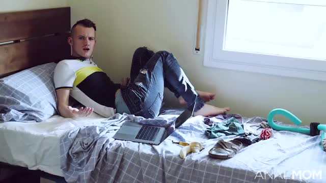 xxxnine.com - Anal Mom - Stepsons Dream of Fucking his Stepmoms Ass Comes True (HD)