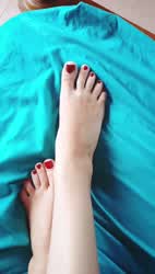 Foot Foot Fetish MILF Polish Soles Toes clip
