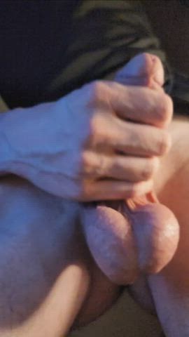 balls male masturbation solo clip