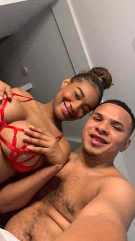 big tits boobs couple ebony latina natural tits teen clip