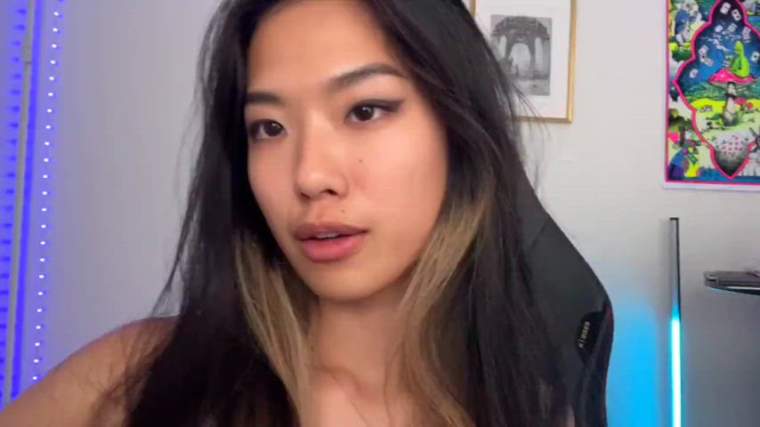 asian cute petite tease clip