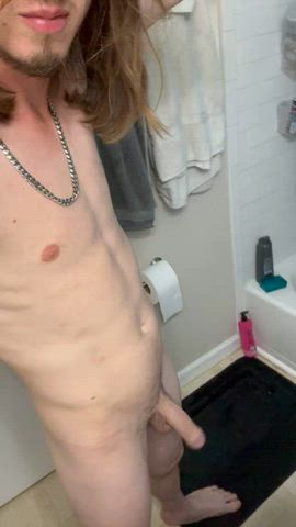amateur bwc balls big dick cock gay shower solo straight clip