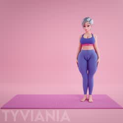 Doggystyle Elise Yoga clip