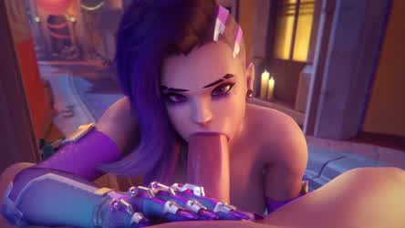 3D Animation Ass Big Ass Big Dick Blowjob Cowgirl Latina Overwatch Pussy Pussy To