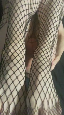 I think my fishnets might have ripped a bit, can you check?