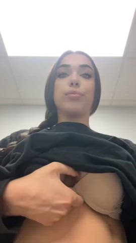 amateur ass bathroom boobs onlyfans public pussy teen undressing clip