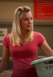 Penny (Kaley Cuoco) is at her hottest when she's annoyed/angry