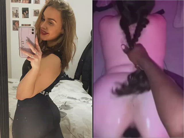 Ass BBC Brunette Cock Fantasy Riding Sex White Girl