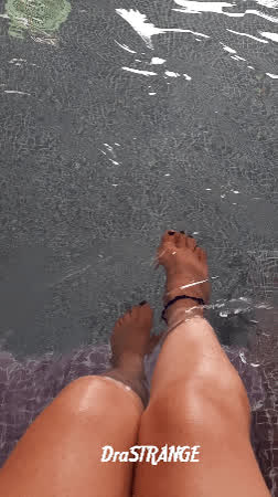 foot fetish legs watersports clip