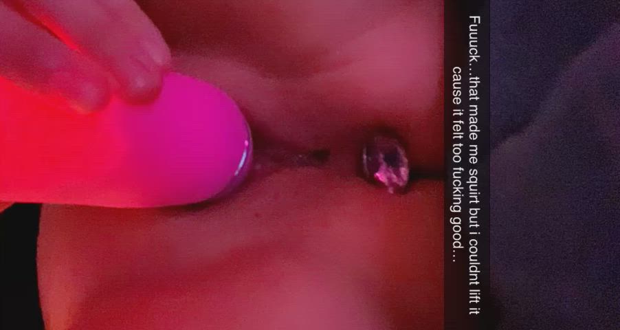 Butt Plug Orgasm Sex Toy Squirt clip