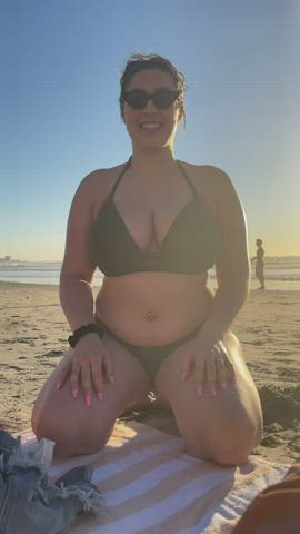 Beach Big Tits Cute Flashing clip