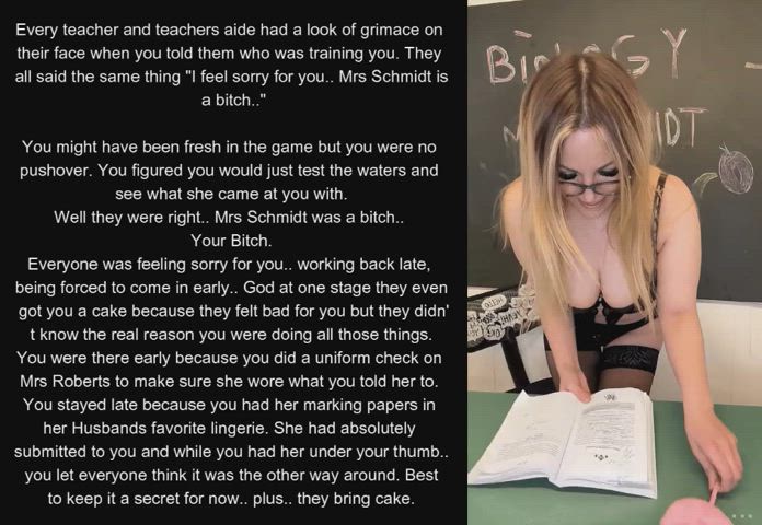 bull bully caption lingerie milf school schoolgirl story submissive teacher clip