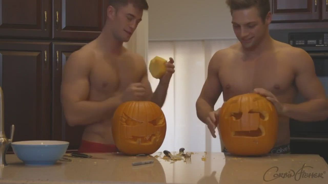 Sexy Beaux and Max Engage in Hot Halloween ? Fucking. Watch the Entire Video in the